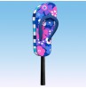 Tenna Tops Flip Flop Sandal Car Antenna Topper / Cute Dashboard Accessory (Hawaiian Purple) (Fat Antenna)